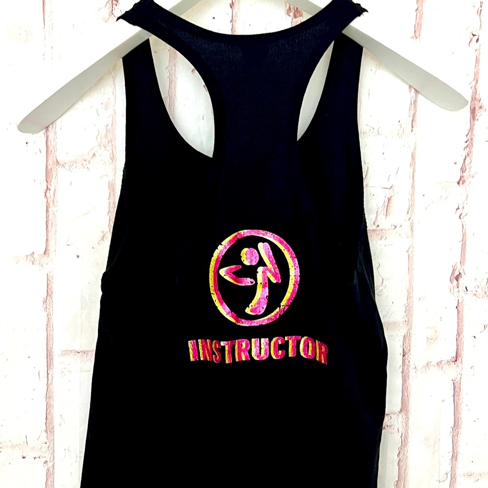 Zumba Get Down Instructor Ribbed Tank - Picture 2 of 3